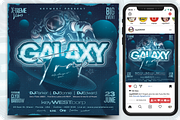 Club Party Flyer Template, a Flyer Template by regalDRAW (Thumbnail 1 of 4)