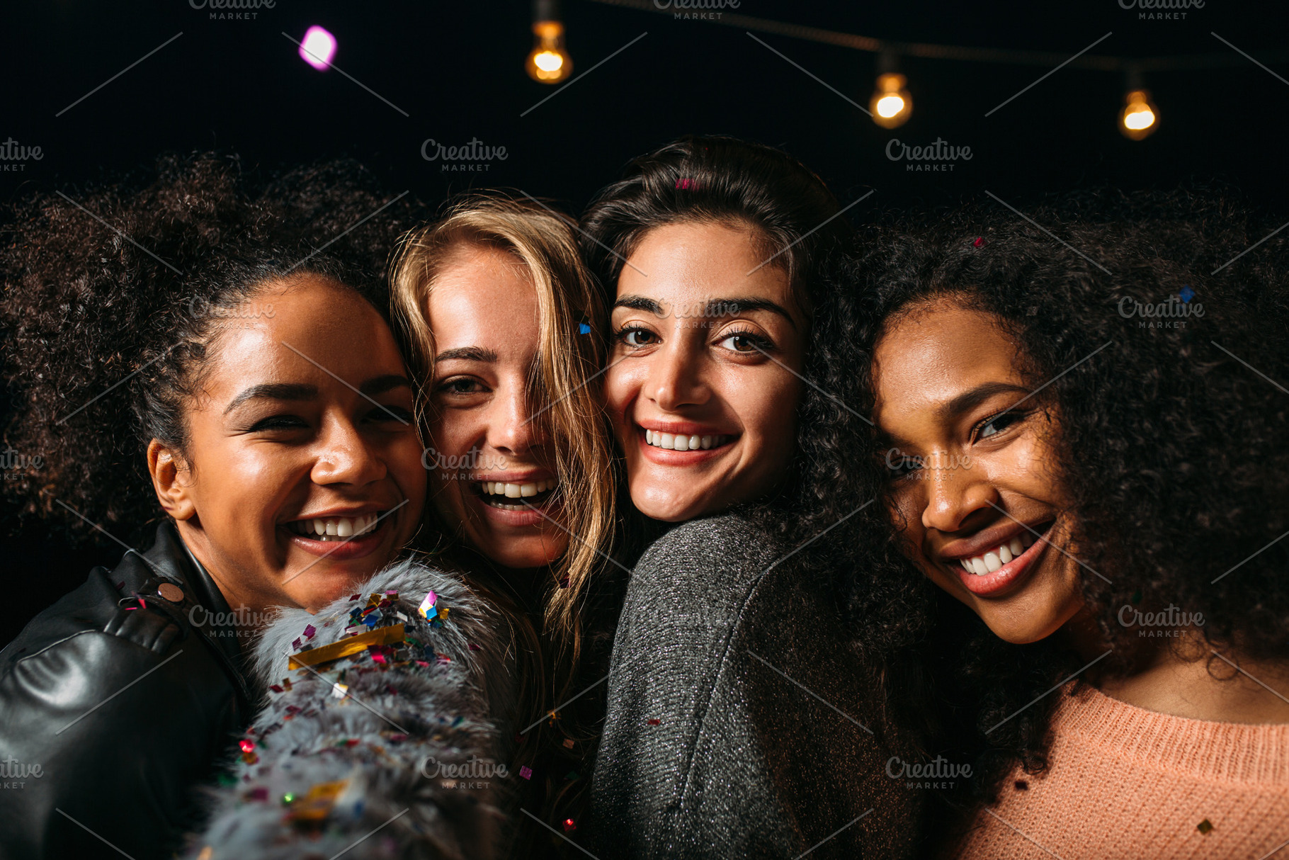 Portrait of a group of diverse women, a Person Photo by Artem Varnitsin