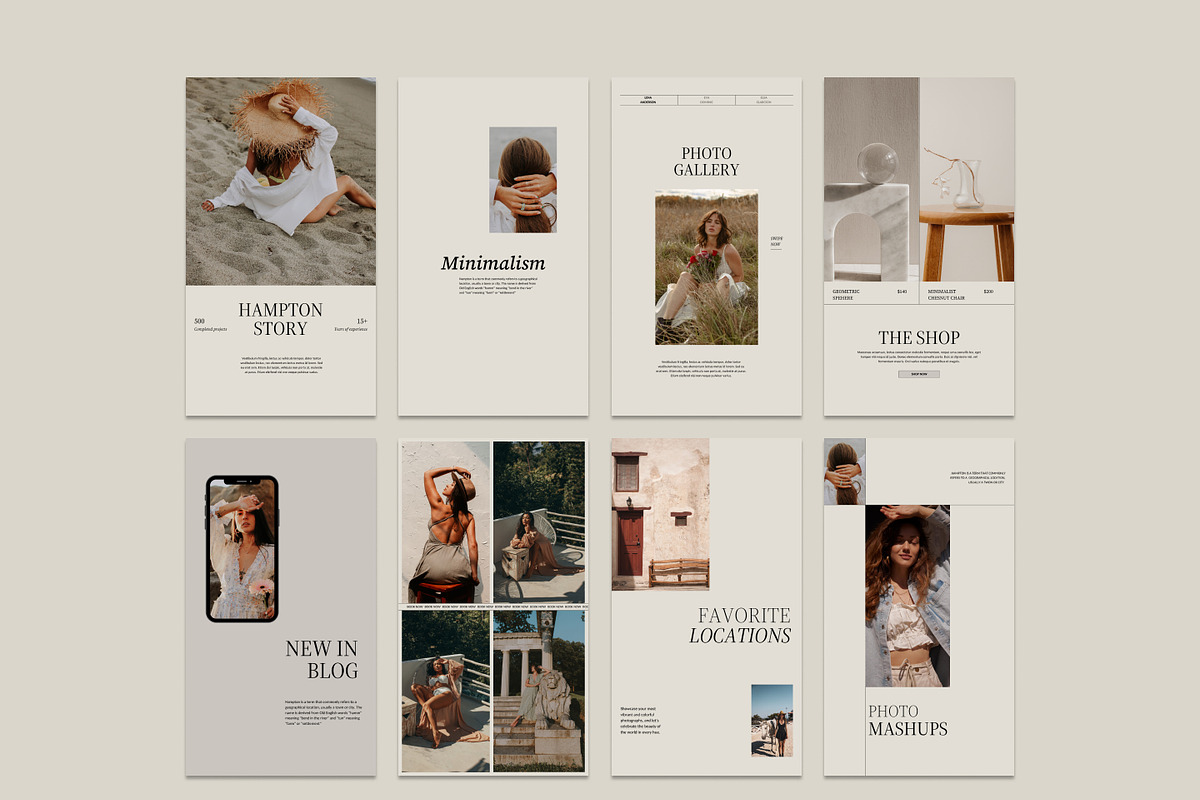Hampton | Canva SocialMedia Template, a Social Media Template by Lavinia Visuals (Photo 7 of 10)