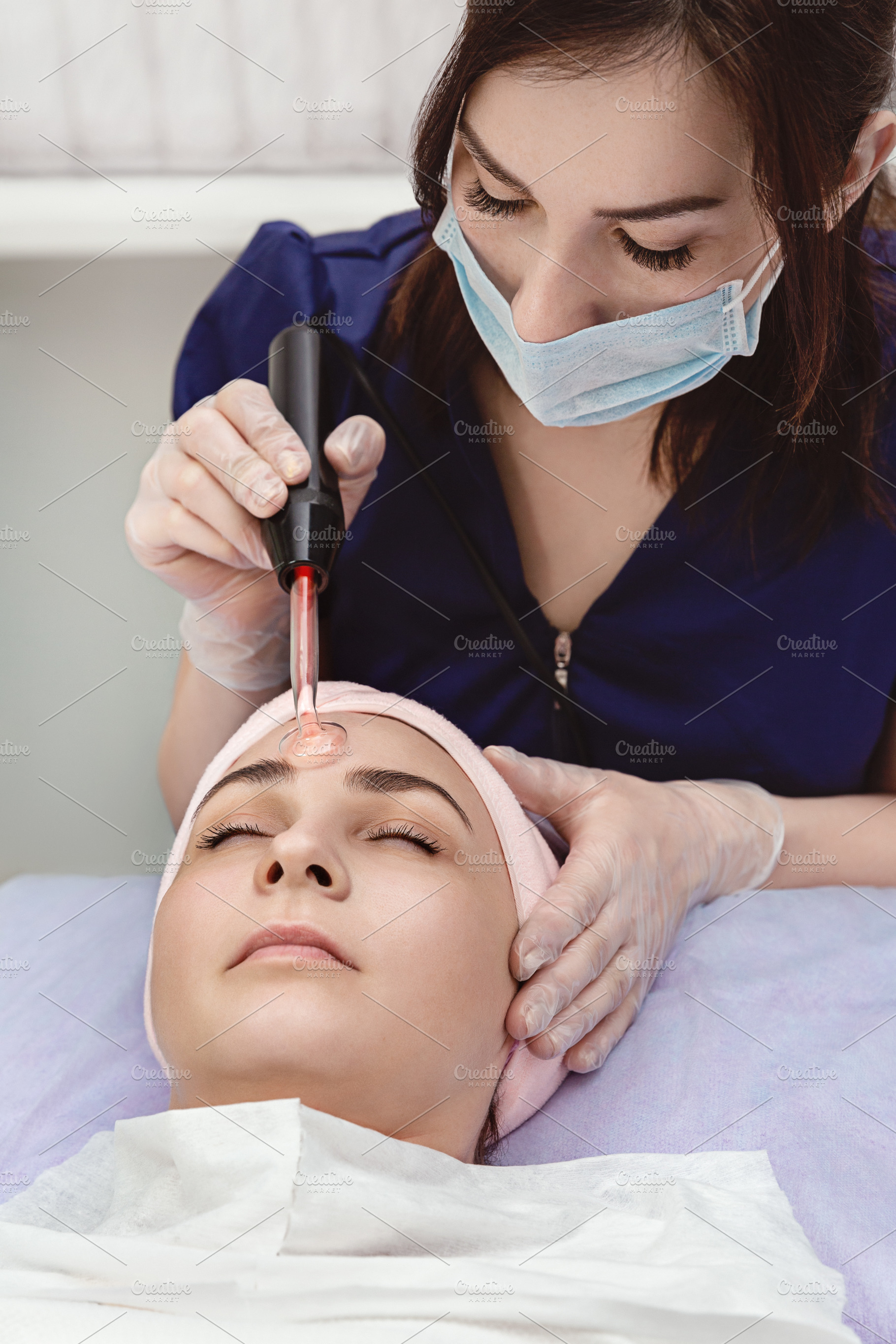 Spa therapy for young woman featuring beauty salon, dermatology, and spa, a Beauty & Fashion Photo by Dreamer63