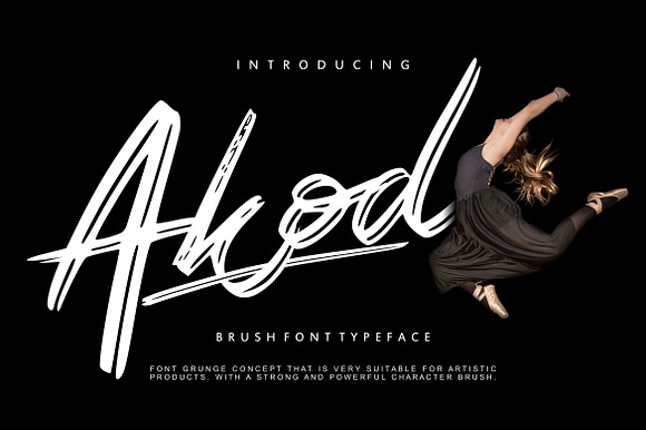 Akod Brush Script Font