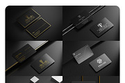 32 Premium Business Cards Mockups, a Print Template by imonedesign (Thumbnail 2 of 4)
