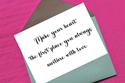 Beauty Nature, a Handwritten Font by InermediaSTUDIO (Thumbnail 8 of 8)