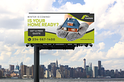 Home Insulation Service Billboard, a Marketing Template by Rongbaaz (Thumbnail 2 of 2)
