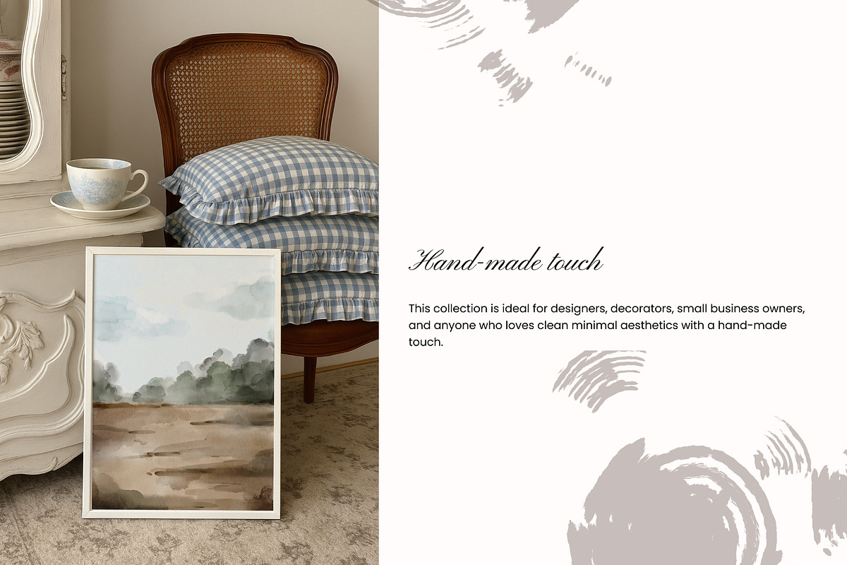 Minimalist abstract posters gallery, a Background Graphic by Yuliia Lashevska (Photo 7 of 9)
