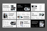 Business Pitch Deck Google Slide, a Presentation Template by graphicook (Thumbnail 2 of 5)