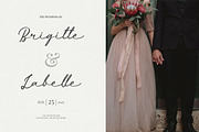 Galladise, a Script Font by kerismaker (Thumbnail 5 of 10)