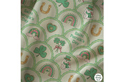 Lucky Scalloped Seamless Pattern, a Seasonal Illustration by TitaLivingArt (Thumbnail 3 of 13)