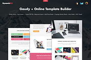 Gaudy + Online Template Builder, an Email Template by DynamicXX (Thumbnail 1 of 2)