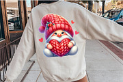 Yarn Crochet Valentines Gnome PNG, an Illustration by SinaCreation (Thumbnail 8 of 11)