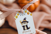 Halloween Woodland Animals Clipart, a Seasonal Illustration by OKArtHub (Thumbnail 6 of 6)