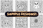 Bold Easy Trippy Art Coloring Pages, an Animal Illustration by Craftsbeefy (Thumbnail 3 of 4)