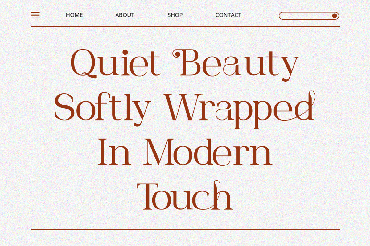 Roviane Modern Serif Font, a Serif Font by Rasio Studio (Photo 6 of 9)