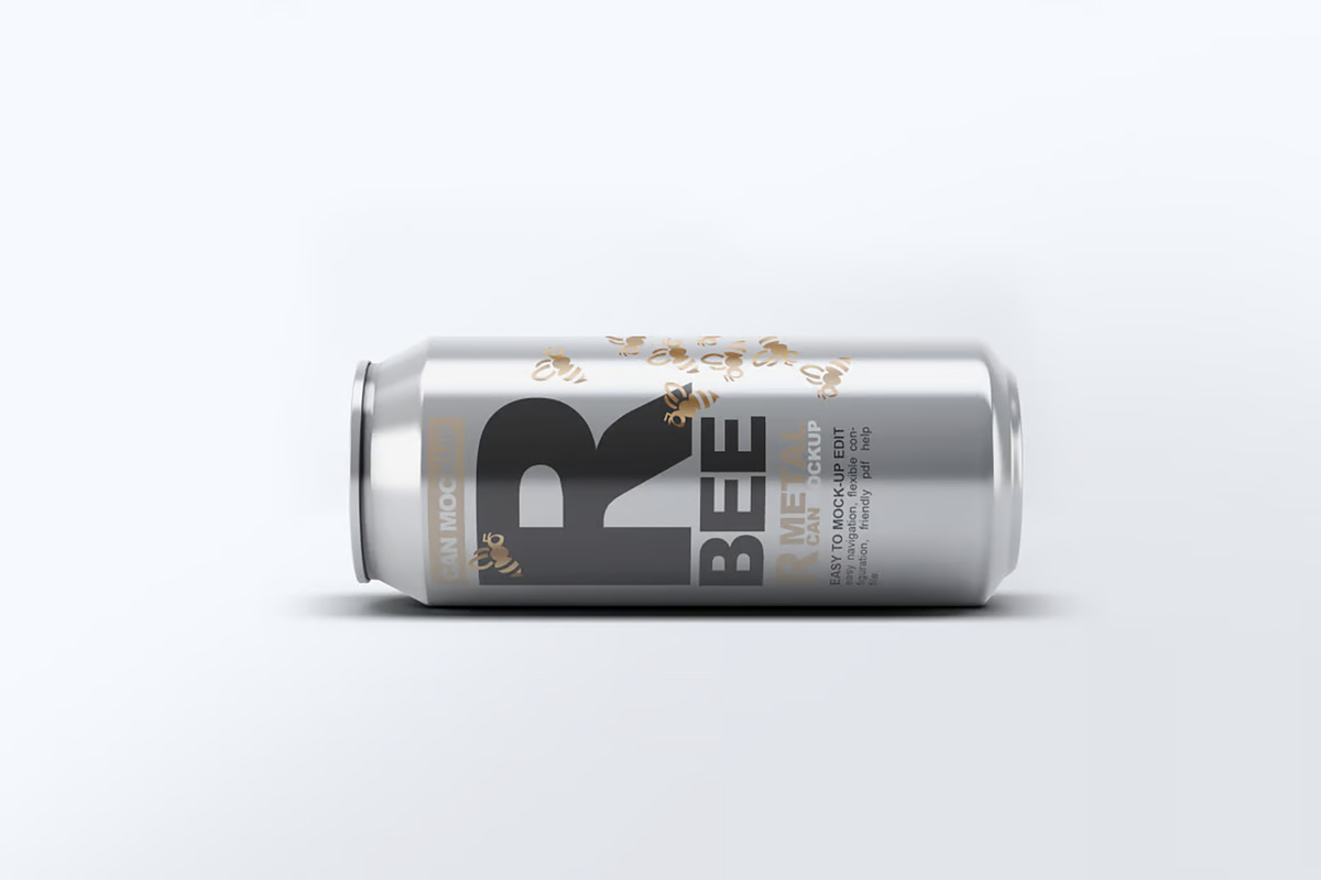 Beer Can 8 Mock-Up, a Product Mockup by Se٧enStudio (Photo 5 of 7)
