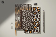 Wild Animal Print Set Natural Luxury, a Pattern Graphic by Oksana Dovhopol Art (Thumbnail 3 of 17)