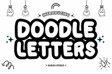 Doodle Letter - Playful Bouncy Font