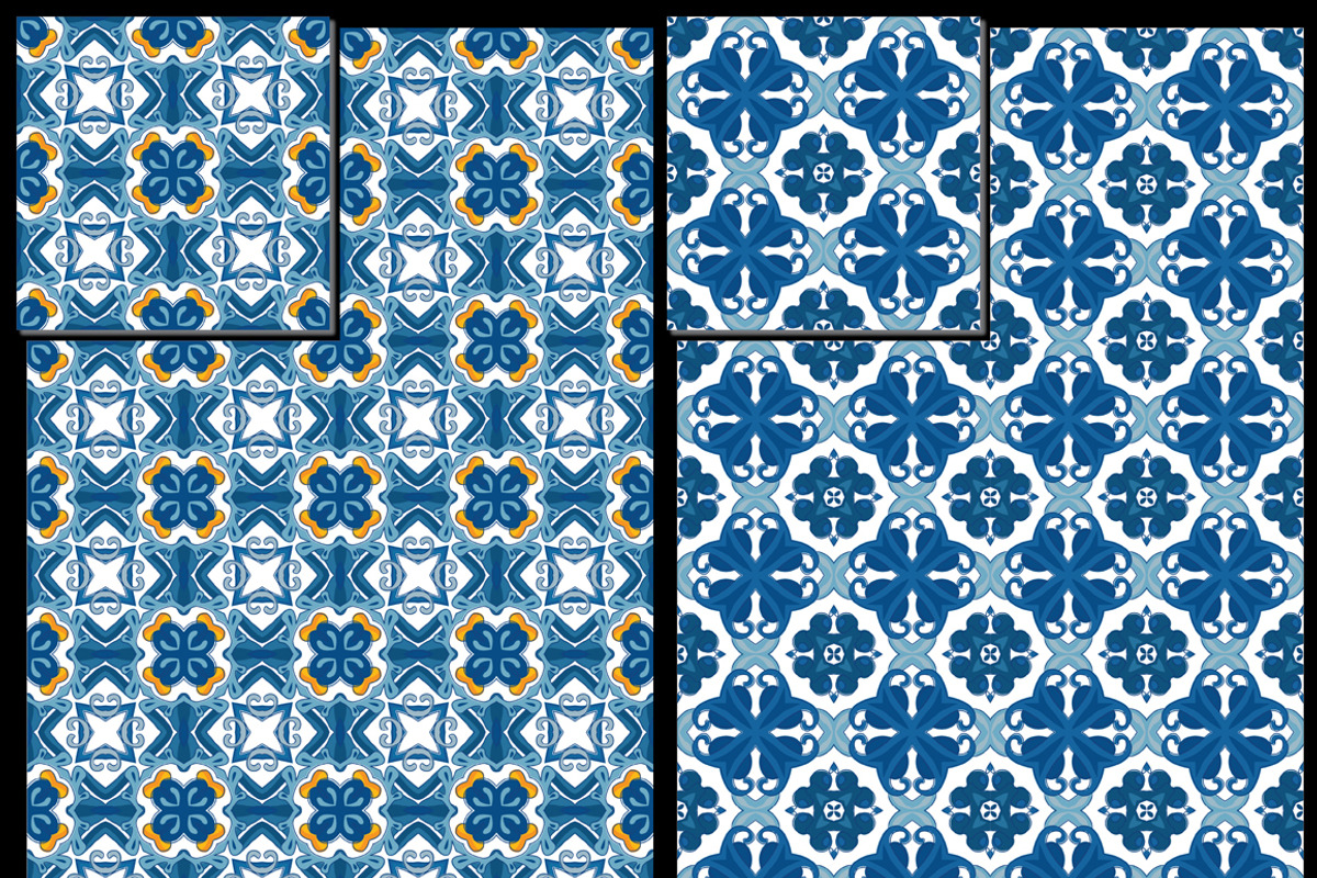 Set 97 - 6 Seamless Patterns, a Pattern Graphic by Little Bird (Photo 4 of 6)
