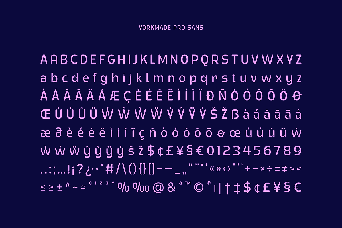 Yorkmade Pro - Sans Serif Font, a Sans Serif Font by limitype (Photo 13 of 14)