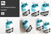 Pills Bottle Mockup Bundles, a Packaging Mockup by Ambo Ampeng (Thumbnail 1 of 26)