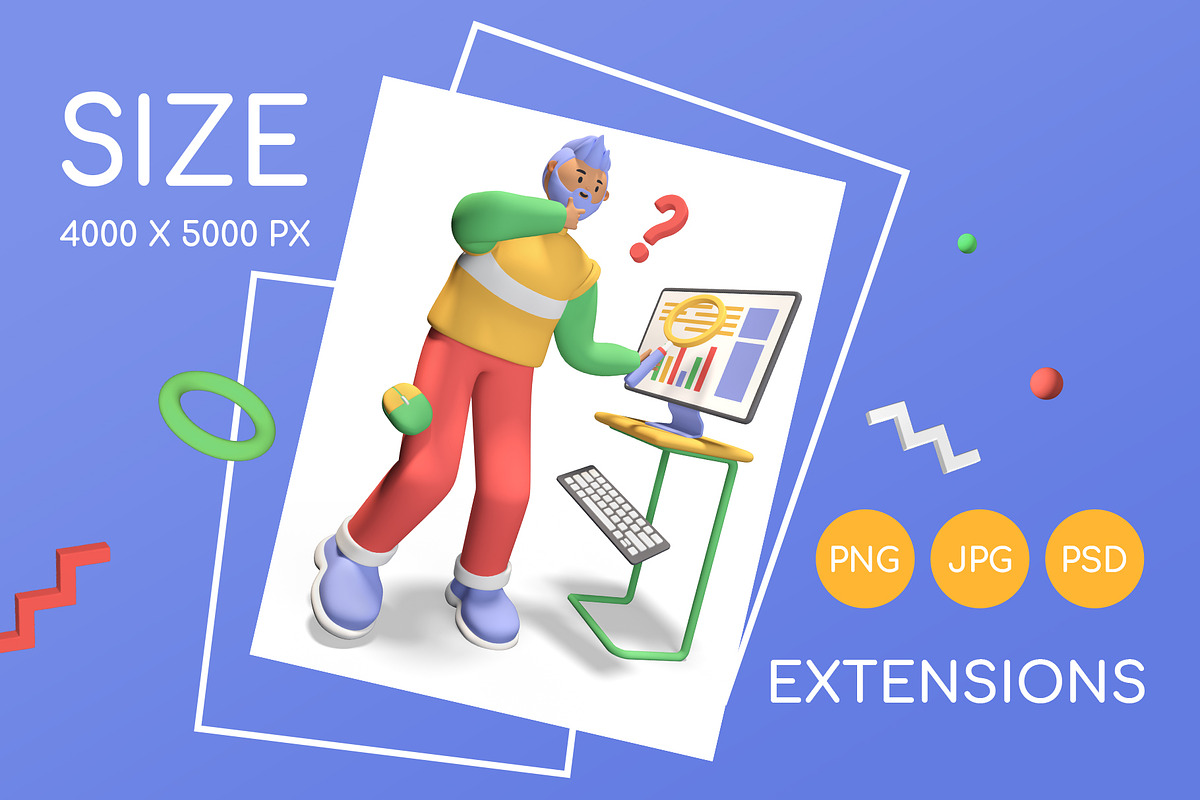 Personal Goals - 3D Illustrations, a Finance Illustration by Boyko Pictures (Photo 3 of 10)