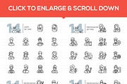 People - Line Icons Collection, an Outline Icon by Boyko Pictures (Thumbnail 8 of 8)