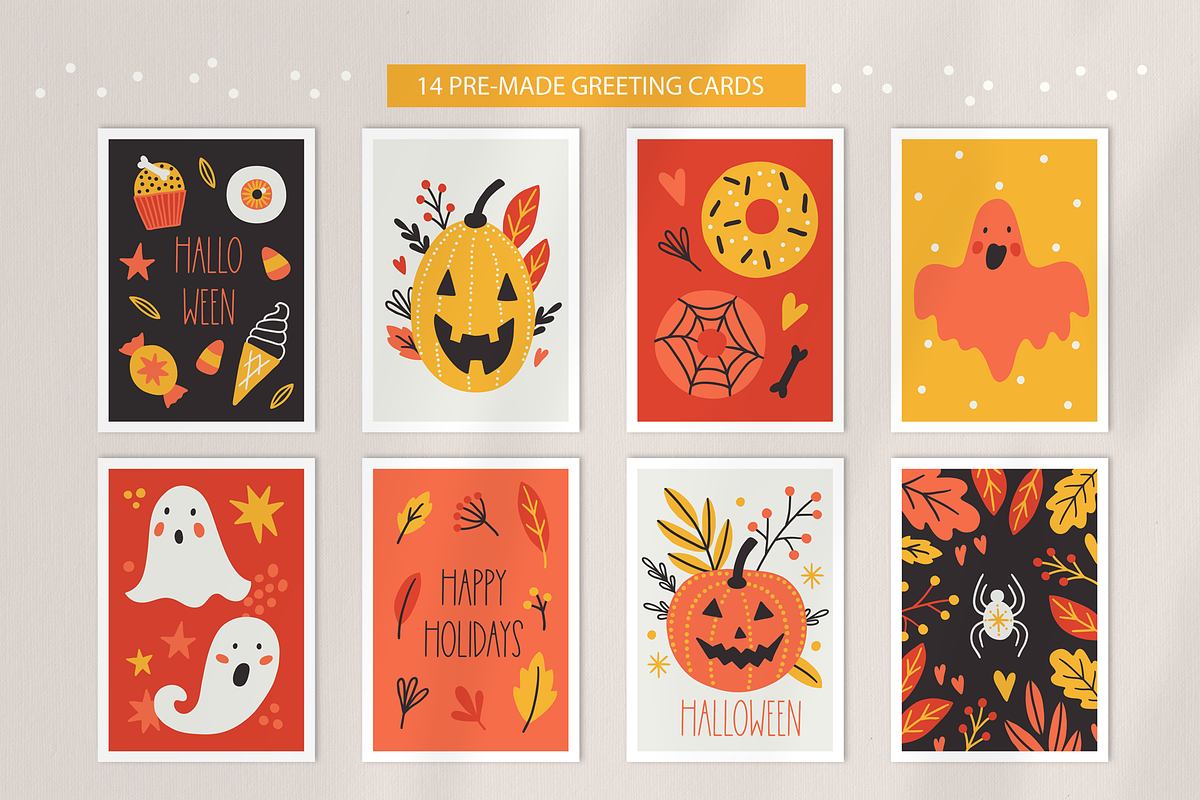 Halloween Kit #4, a Seasonal Illustration by miumiu (Photo 10 of 15)