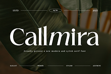 Callmira - Corporate Elegant Font