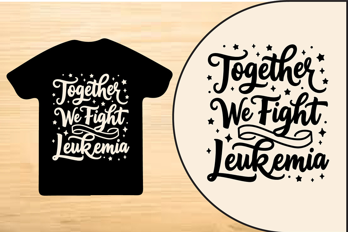 Leukemia Battle SVG Bundle Set, an Object Graphic by Creativeshirt (Photo 2 of 9)