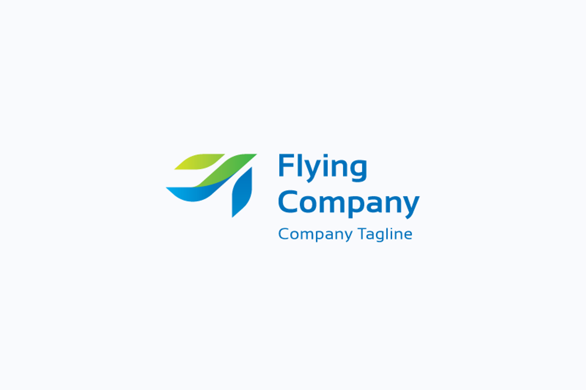 Flying Company Logo, a Branding & Logo Template by Vitalliy (Photo 1 of 2)