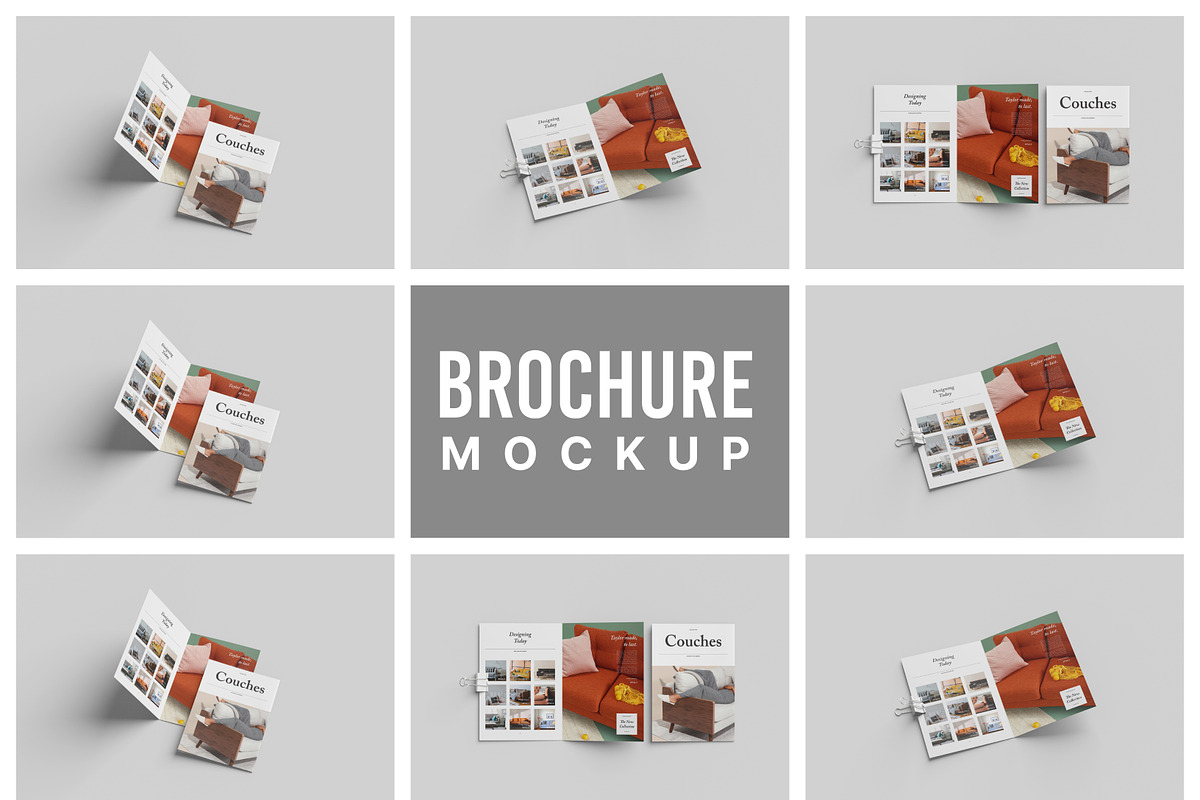 A4 Bifold Brochure Mockup Bundle 75, a Books & Magazine Mockup by Graphicuss (Photo 1 of 4)