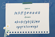 Blau Forte | Casual Handwritten, a Handwritten Font by gracetype_studio (Thumbnail 11 of 12)