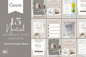 Interior Design Insta Story Template