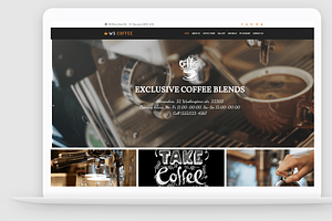 WS Coffee - Coffee Shop Theme