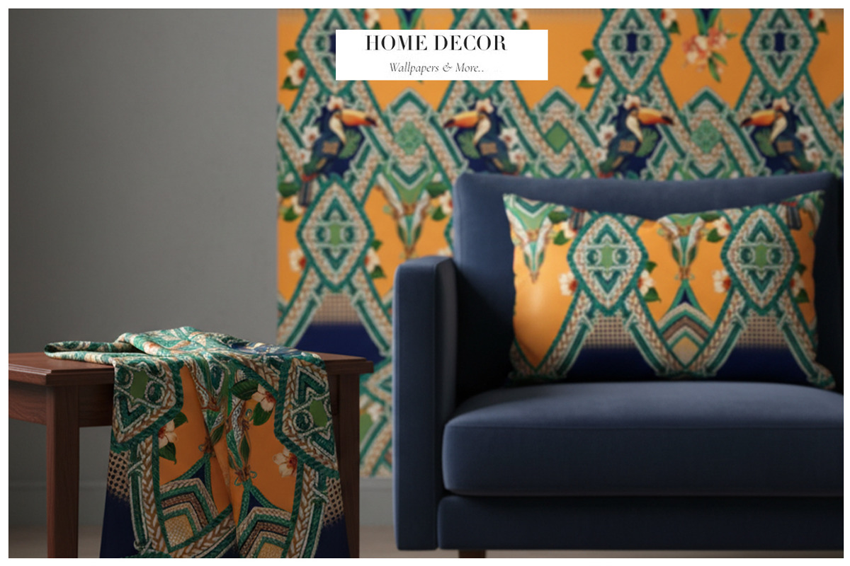 Artisanal Tropical 2026 Fabric, a Wallpaper Graphic by Luiz da Rolt Grathwohl (Photo 11 of 16)