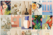 Modern Eclectic Prints & Posters, a Background Graphic by Laras Wonderland (Thumbnail 6 of 10)