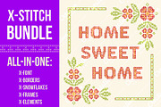 Cross-stitch BUNDLE, an Object Graphic by Slanapotam (Thumbnail 1 of 2)
