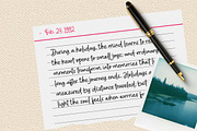 Bachelor Notes - Rough Cursive Font, a Handwritten Font by Subectype Studio (Thumbnail 3 of 10)