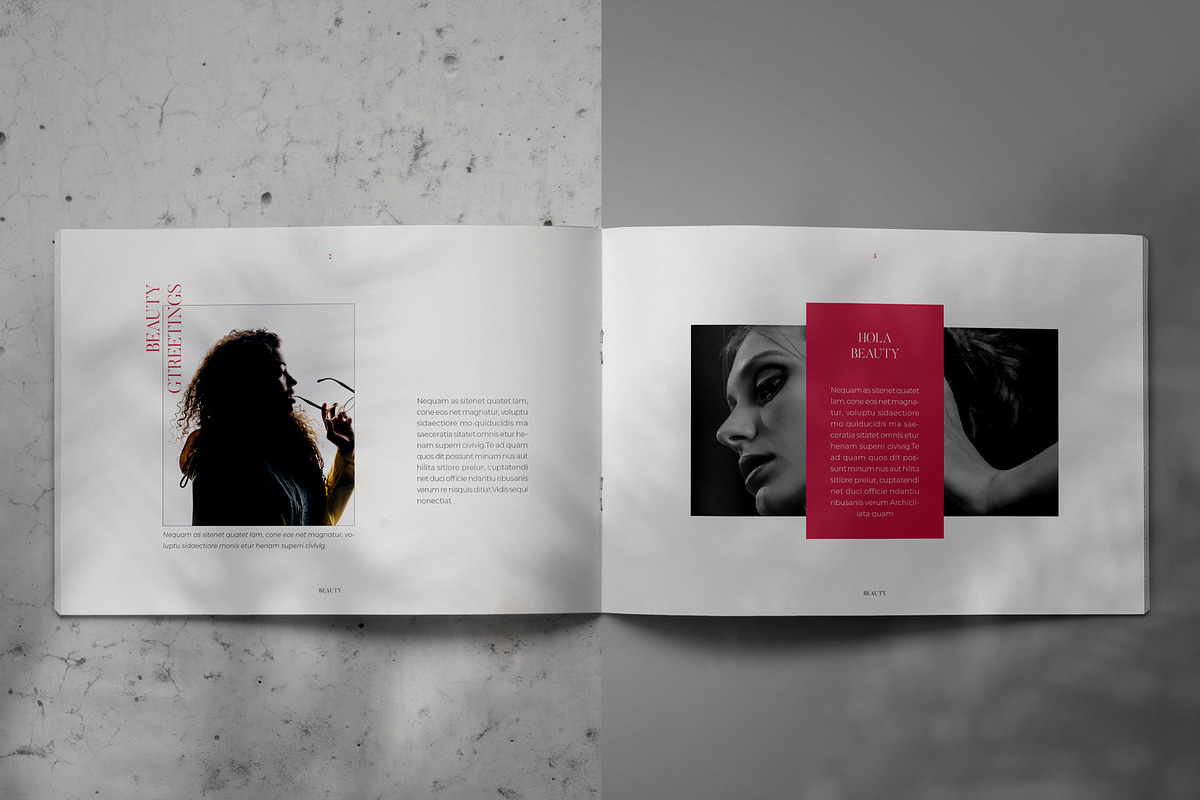 BEAUTY Lookbook Brochure Template, a Brochure Template by Indotitas (Photo 2 of 9)