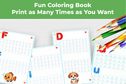Alphabet Tracing Workbook A to Z, an Education Illustration by Mohammad Sarfaraz (Thumbnail 3 of 13)