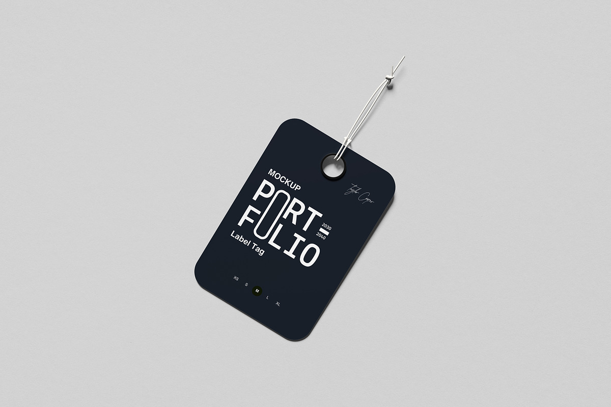 Label Tag Mockup, an Advertising Mockup by AnasStudio (Photo 4 of 13)