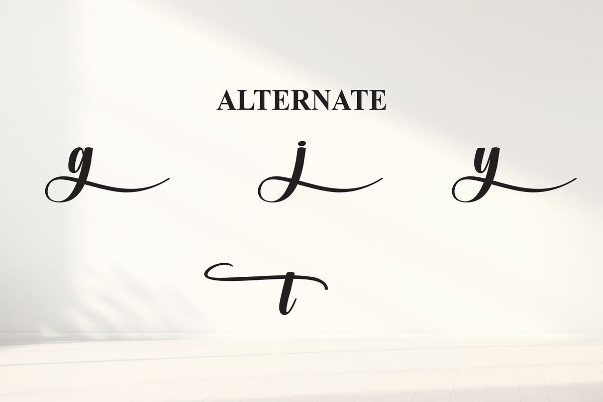 Angista | Script Font, a Handwritten Font by Scratchones (Photo 8 of 9)