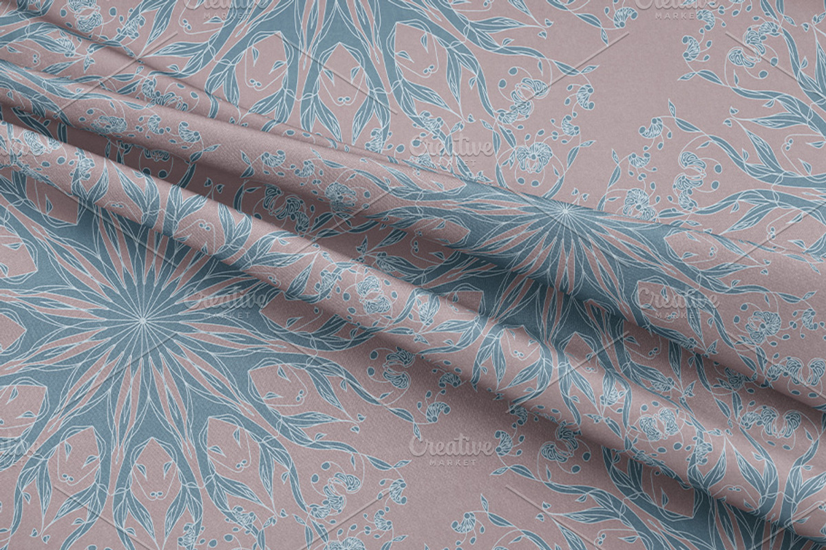 Silk Bandana Design Candy Ice, an Object Graphic by ilustrinna (Photo 9 of 12)