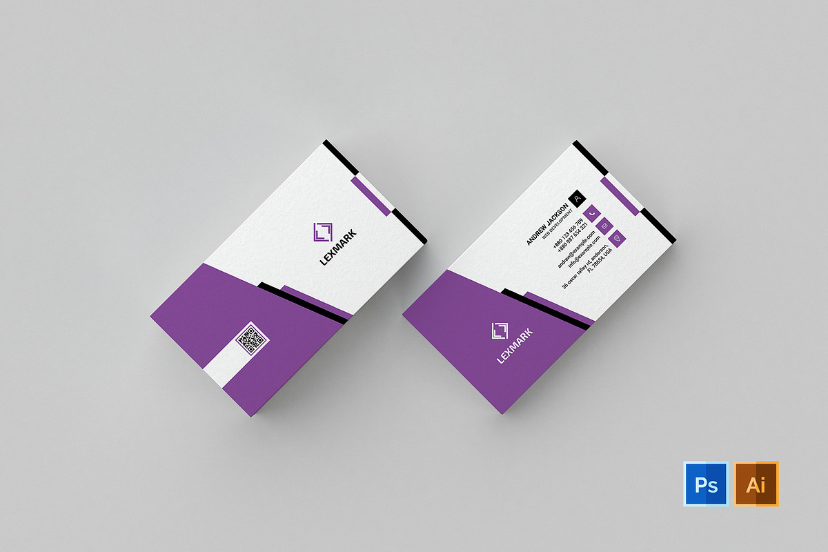 Business Card Template 55, a Business Card Template by BdThemes (Photo 1 of 4)