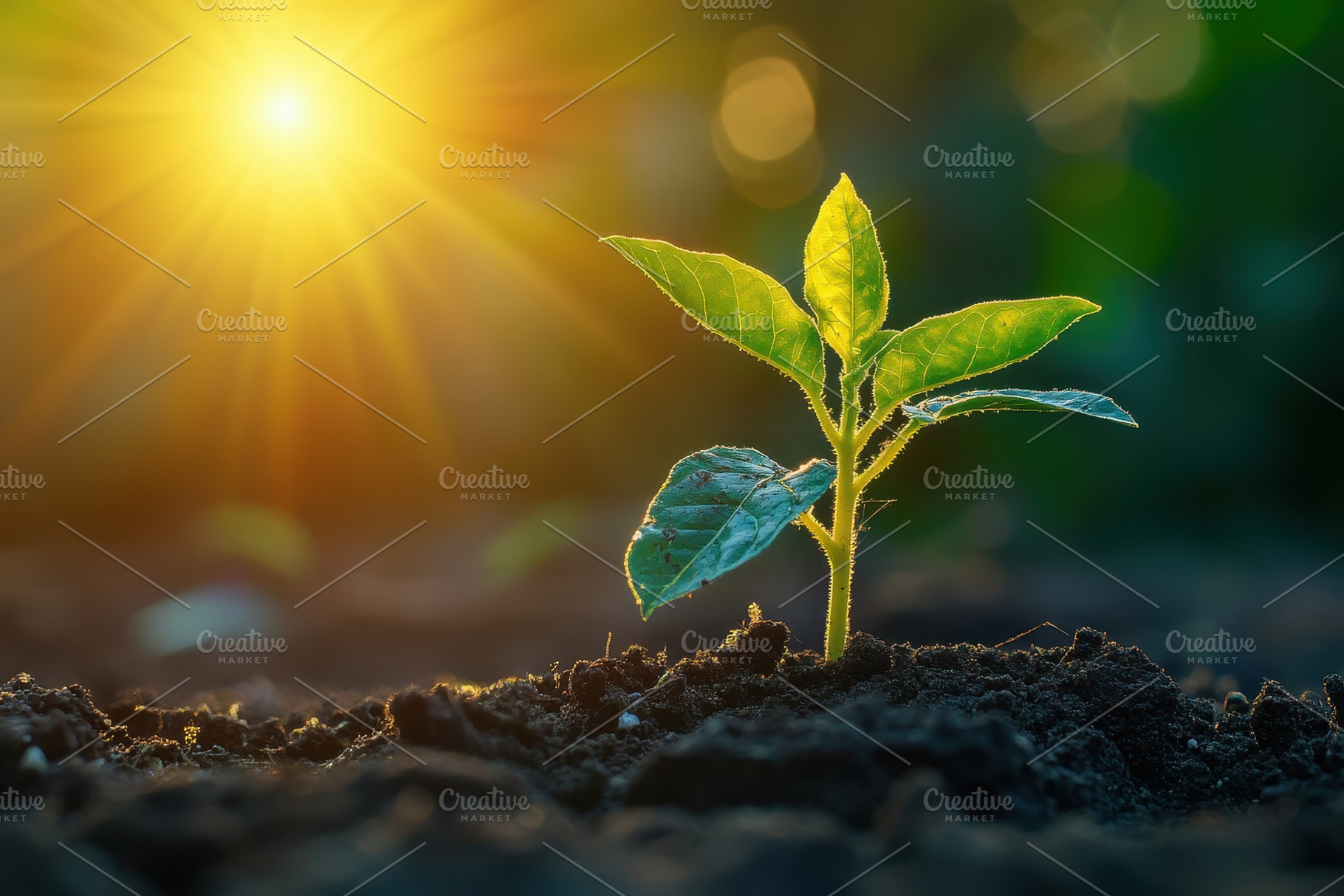 The beauty of a young plant, a Photo by Pavel_design