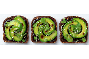 A sandwich consisting of wholegrain, a Food & Drink Photo by ZinetroN