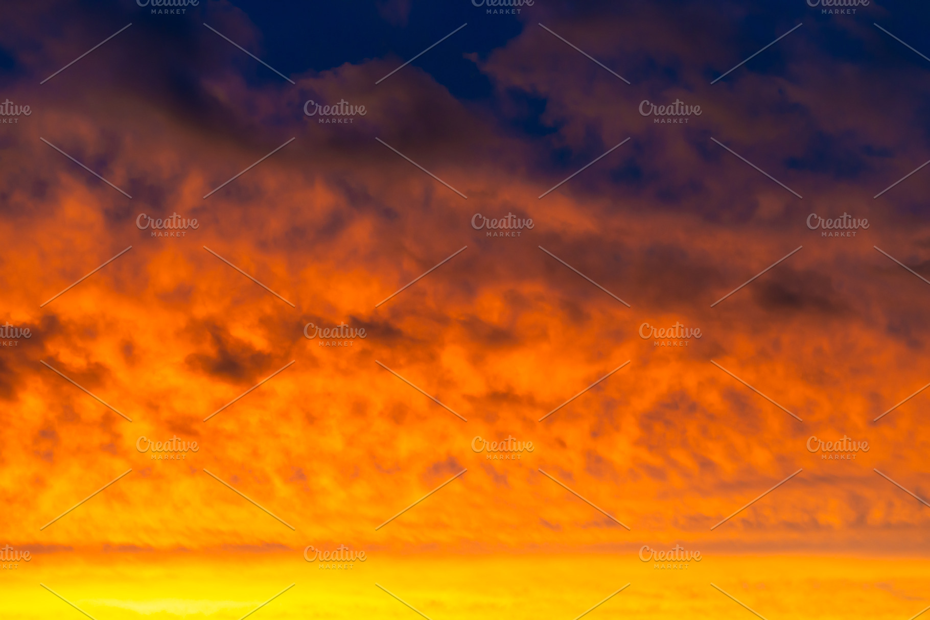 Sunset sky, dramatic clouds on colorful sky, a Nature Photo by Vapi