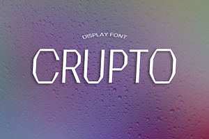 CRUPTO Font