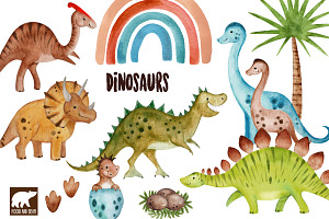 Rainbow Dinosaurs