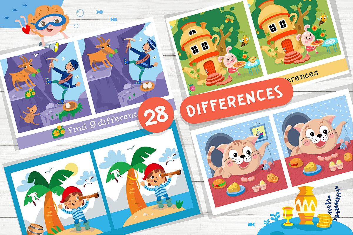Funny Activities for Kids Book 4, an Animal Illustration by ArtyCats (Photo 4 of 9)
