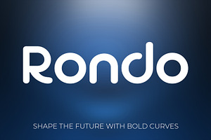 Rondo - Bold Geometric Display Font
